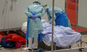 Pacient cu Covid 19 la Spitalul Săpoca, decedat