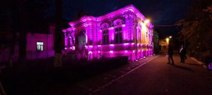 FOTO / Palatul Copiilor s-a colorat în roz