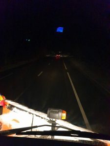 CNAIR, primul avertisment după blocajul de marți seară de pe DN2E85 din cauza poleiului