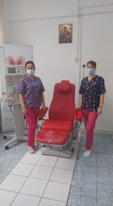 Foto /  Care este darul de sărbători al Consiliului Județean pentru Centrul de Transfuzii