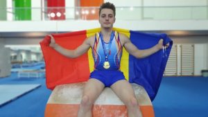 Gimnastul buzoian Gabriel Burtănete, campion european la sărituri!