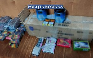 Afacere cu petarde și artificii stricată de polițiști înainte de Revelion