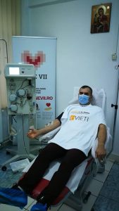 FOTO / Plasmă contra Covid. Buzoienii au donat din prima săptămână a anului
