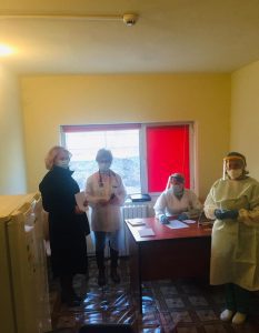 Foto: Subprefectul Moiseanu: Centrele verificate asigură fluxul de vaccinare