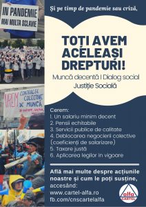 Sindicatele Federației „Cartel Alfa” ies în stradă