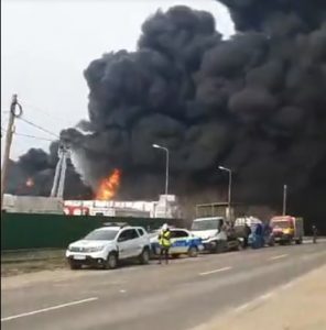 Șoseaua Pogonele blocată. Trafic dirijat spre DN2C, DN2E85 sau pe DN2B