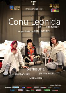 Cea mai nouă producție proprie a Teatrului ,,G. Ciprian” va avea premiera și în sală