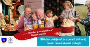 Declarație de iubire surpriză pentru bunici, cu complicitatea Bibliotecii Județene