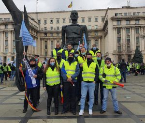 Protest de ziua lor / Lider de sindicat al polițiștilor buzoieni: „Cei care încalcă legea sunt în conducerea țării”