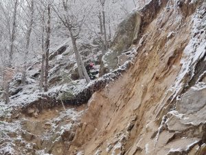 Operațiunea pirotehnică de pe DN10 continuată sâmbătă