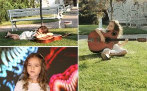 VIDEO | La nici 9 ani, Maria Ilie, vedetă la Radio România Internațional