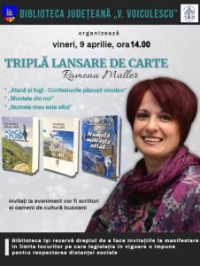 Triplă lansare de carte sub semnătura scriitoarei Ramona Muller