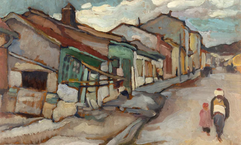 Chantal de Burguet エナメル画 FOTO / Lucrări semnate de Samuel Mützner, Petrașcu sau Vermont, la